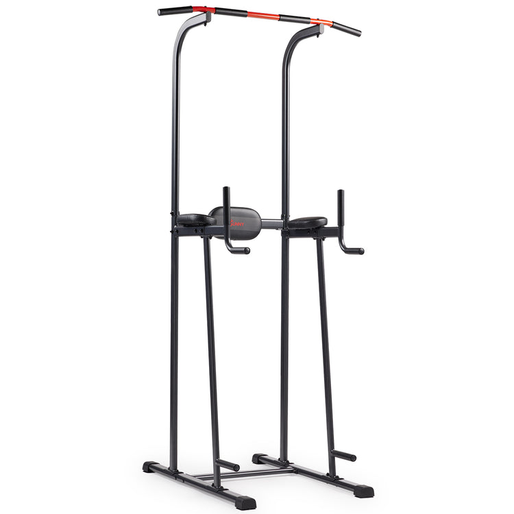 Multi Function Power Tower w Dip Station Pull Up Bar Core Workout Sunny Health Fitness Sunny Health and Fitness