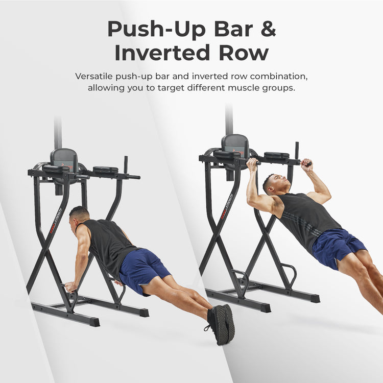 Multifunctional Adjustable Height Power Tower With Rock-Climbing