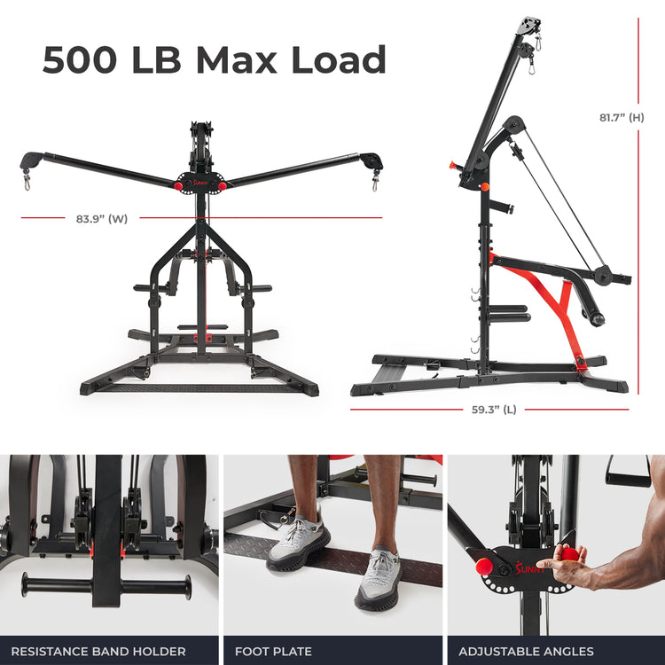 Multifunctional Strength Training Home Gym Sunny Health Fitness Sunny Health and Fitness