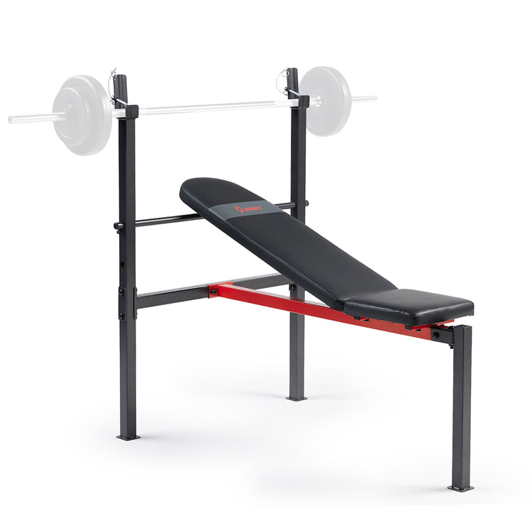 Incline weight bench with rack sale