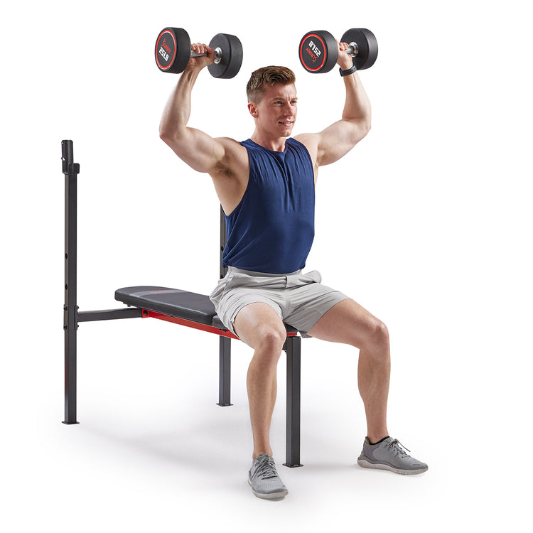 Adjustable Standard Incline Weight Bench with Rack