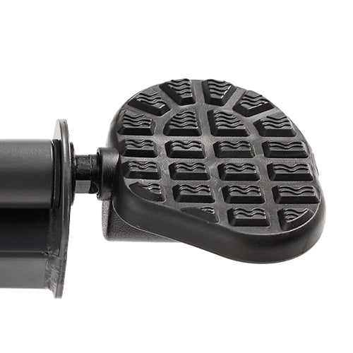 SELF-LEVELING PEDALS | Never lose your step and recover quickly for your next stretch position.