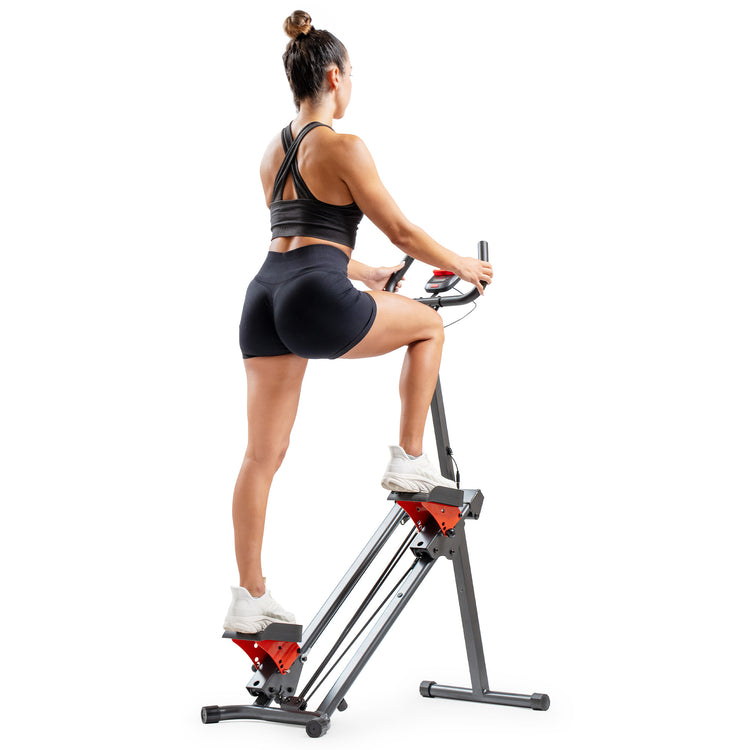 Total-Body Vertical Climber Exercise Machine | Sunny Health & Fitness