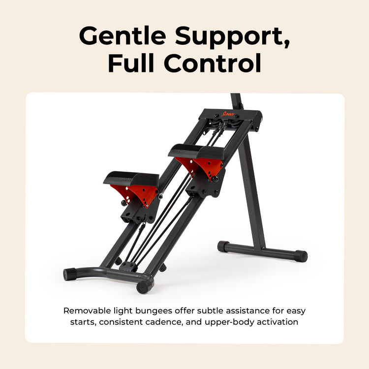 Total-Body Vertical Climber Exercise Machine | Sunny Health & Fitness