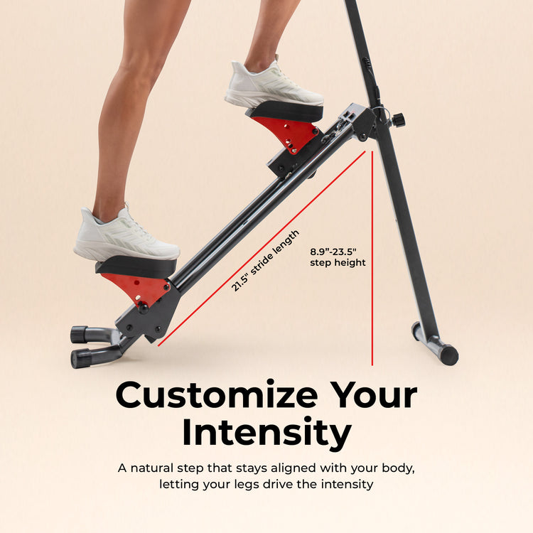 Total-Body Vertical Climber Exercise Machine | Sunny Health & Fitness