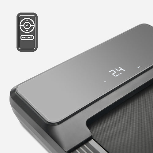 LED Display & Convenient Remote Control | The backlit LED display tracks Calories, Distance, Speed, Steps, and Time, while the remote control provides easy operation from your hand.