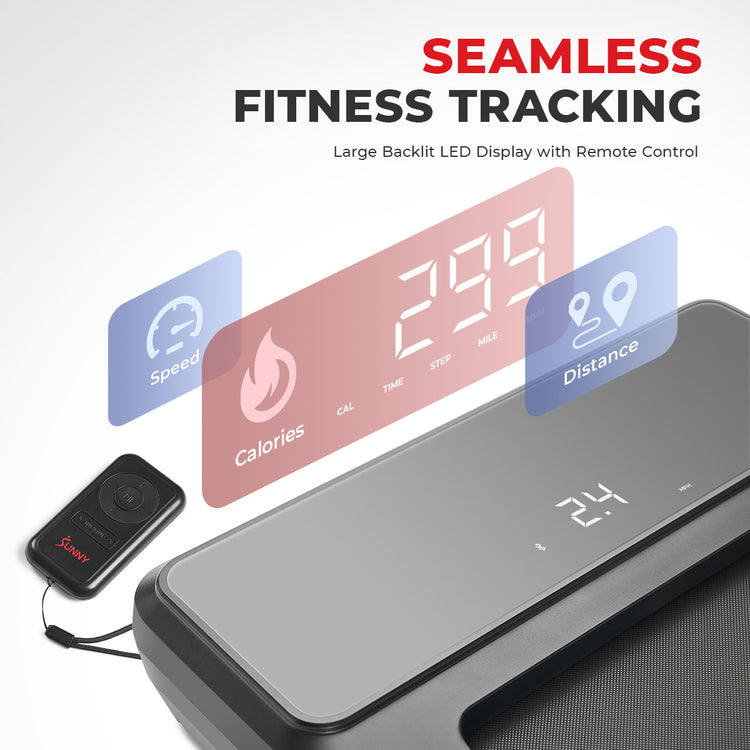 2-in-1 Auto-Incline Walking & Running Treadmill
