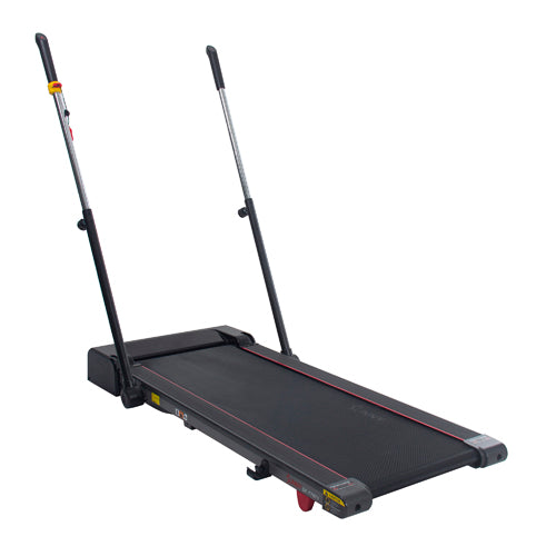 TREKKING SURFACE | The flat walking surface on the treadmill allows for ample room to walk, jog or trek!