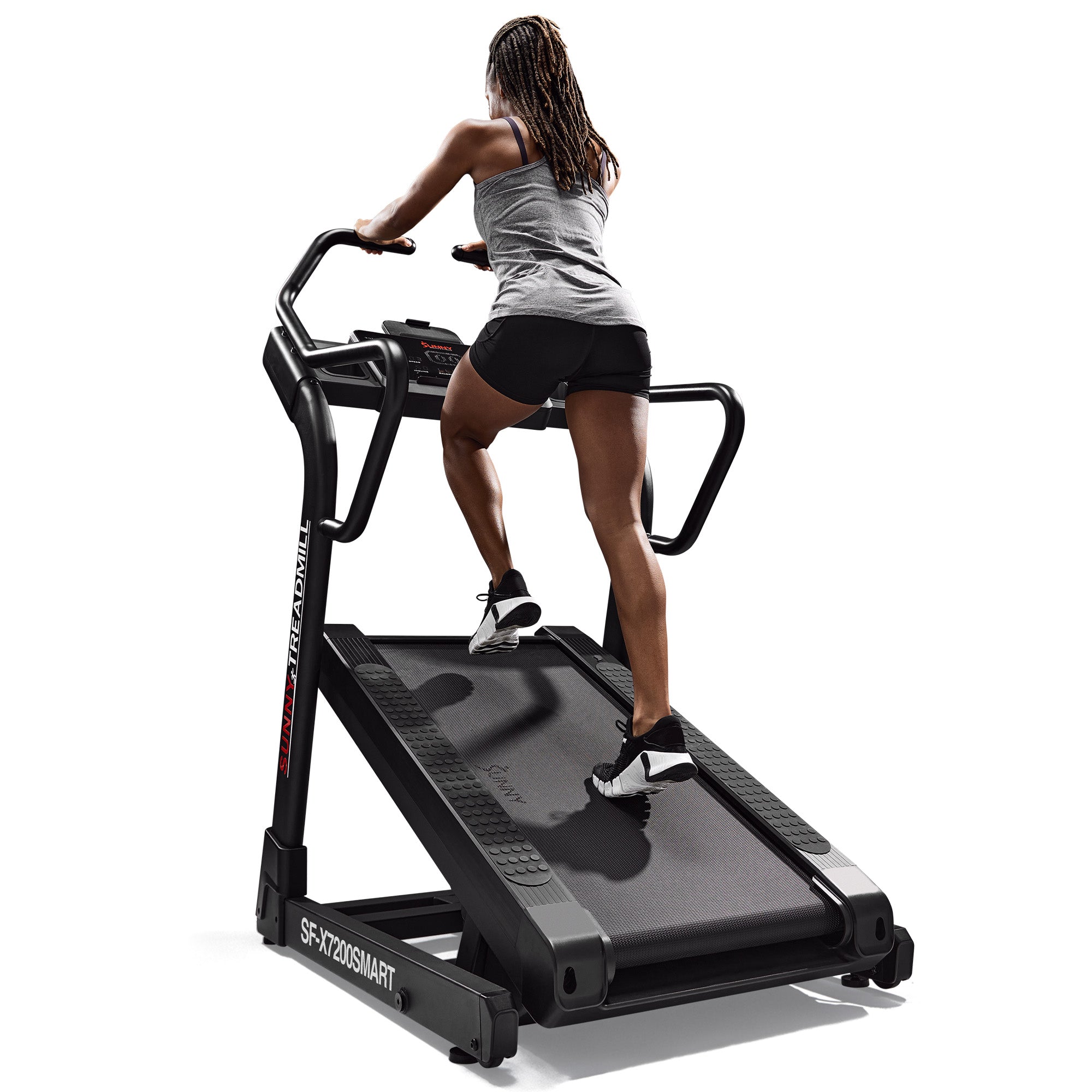 Commercial Level Ultimate Incline Decline Treadmill | Sunny Health ...