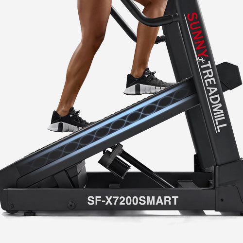 Double Deck Shock Absorption | Dual-layer running deck reduces joint impact for a more comfortable workout.