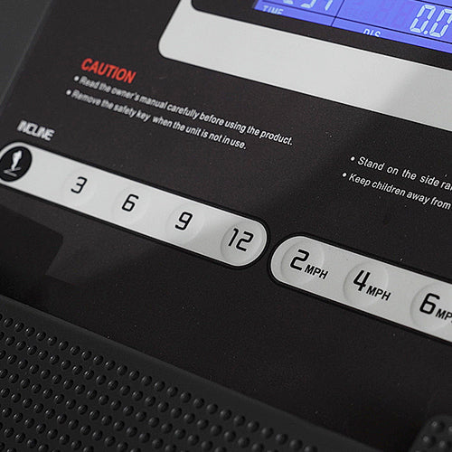 Treadmill Speed Button Premium Auto Incline Smart Treadmill | Sunny Health & Fitness | Sunny ...