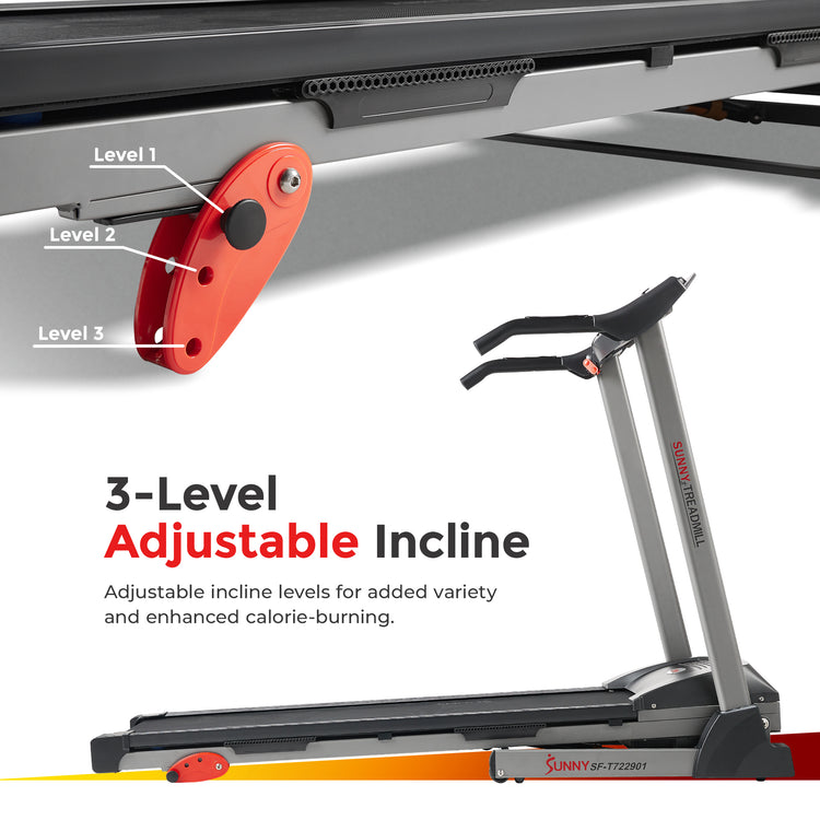 Smart Treadmill with Manual Incline