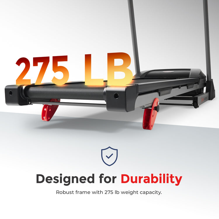 Smart Treadmill with Manual Incline | Sunny Health & Fitness