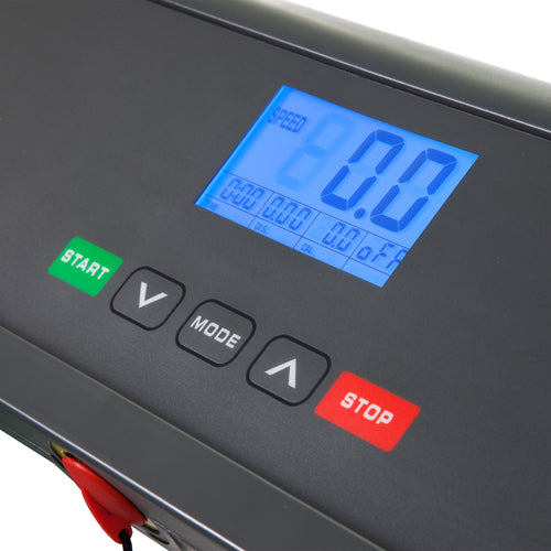 DIGITAL MONITOR | The back lit LCD digital display clearly will show your speed, distance and calories burned.
