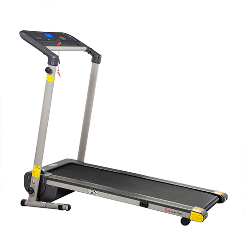 COMPACT DESIGN | Measuring at 49.5L x 26.5W x 47H in, this treadmill is perfect for small space and home gyms. 