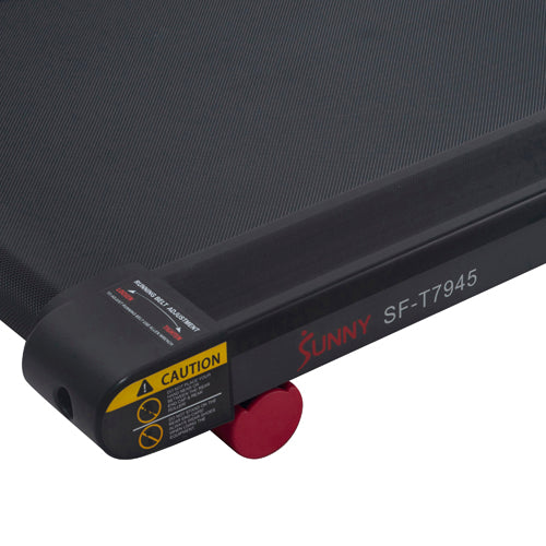 SHOCK ABSORPTION | Go easy on your knees, feet and joints with the treadmill’s built in shock absorbers.