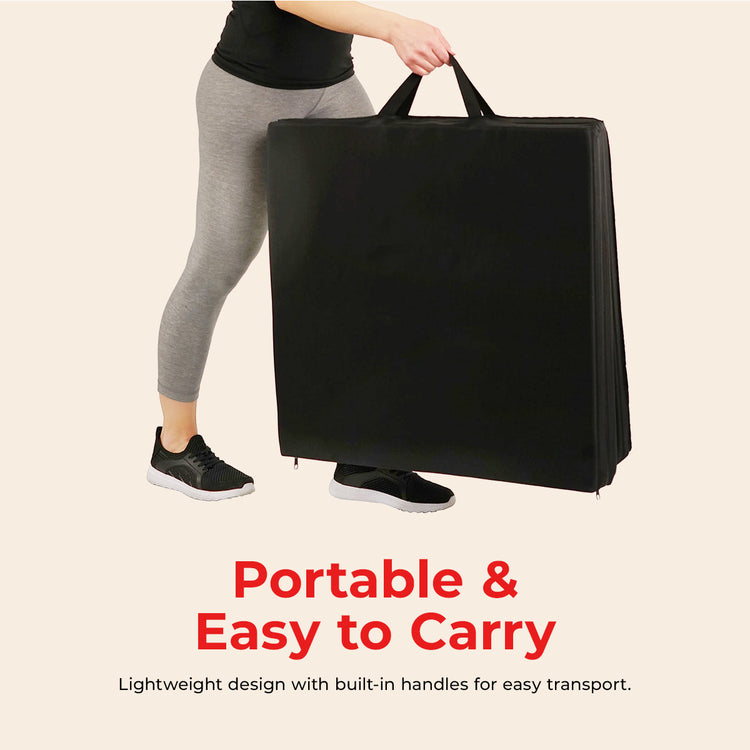 Tri Fold Exercise Mat - Sunny Health & Fitness