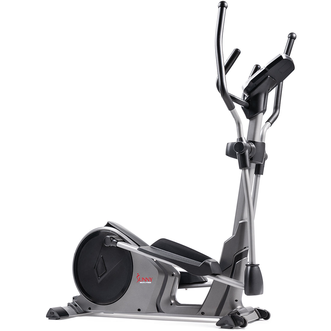 Sunny Health & Fitness Pre-Programmed Elliptical Trainer Machine Magnetic