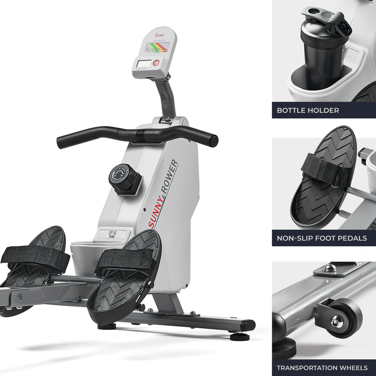 SMART Compact Magnetic Rowing Machine with Bluetooth Connectivity