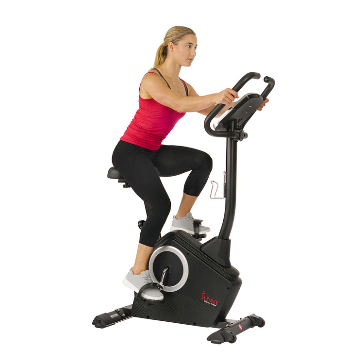 Sunny Health & Fitness Indoor Cycling Exercise Bike with LCD Monitor -  SF-1203