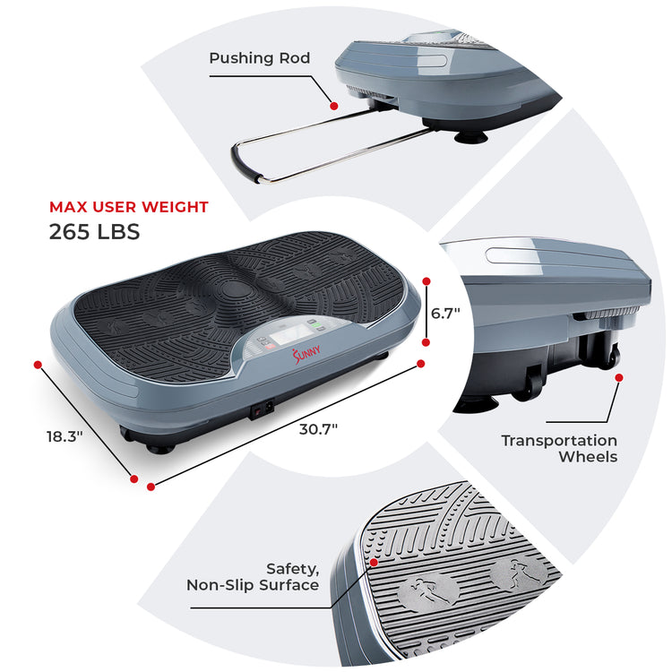 Sunny Health & Fitness Fitboard 3D Vibration Platform Sunny Health & Fitness Fitboard 3D Vibration Platform