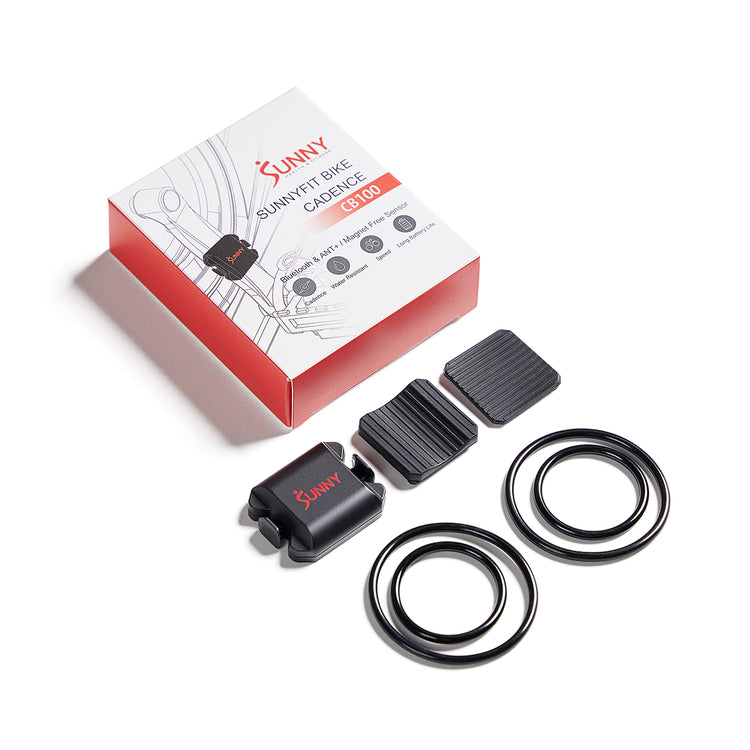 Exercise Cycling 2-in-1 Cadence / RPM + Speed Sensor for Indoor or Outdoor Bikes and Ellipticals