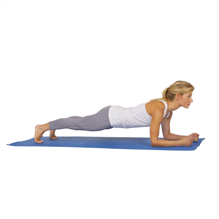 Sunny Health & Fitness Blue Yoga Mat