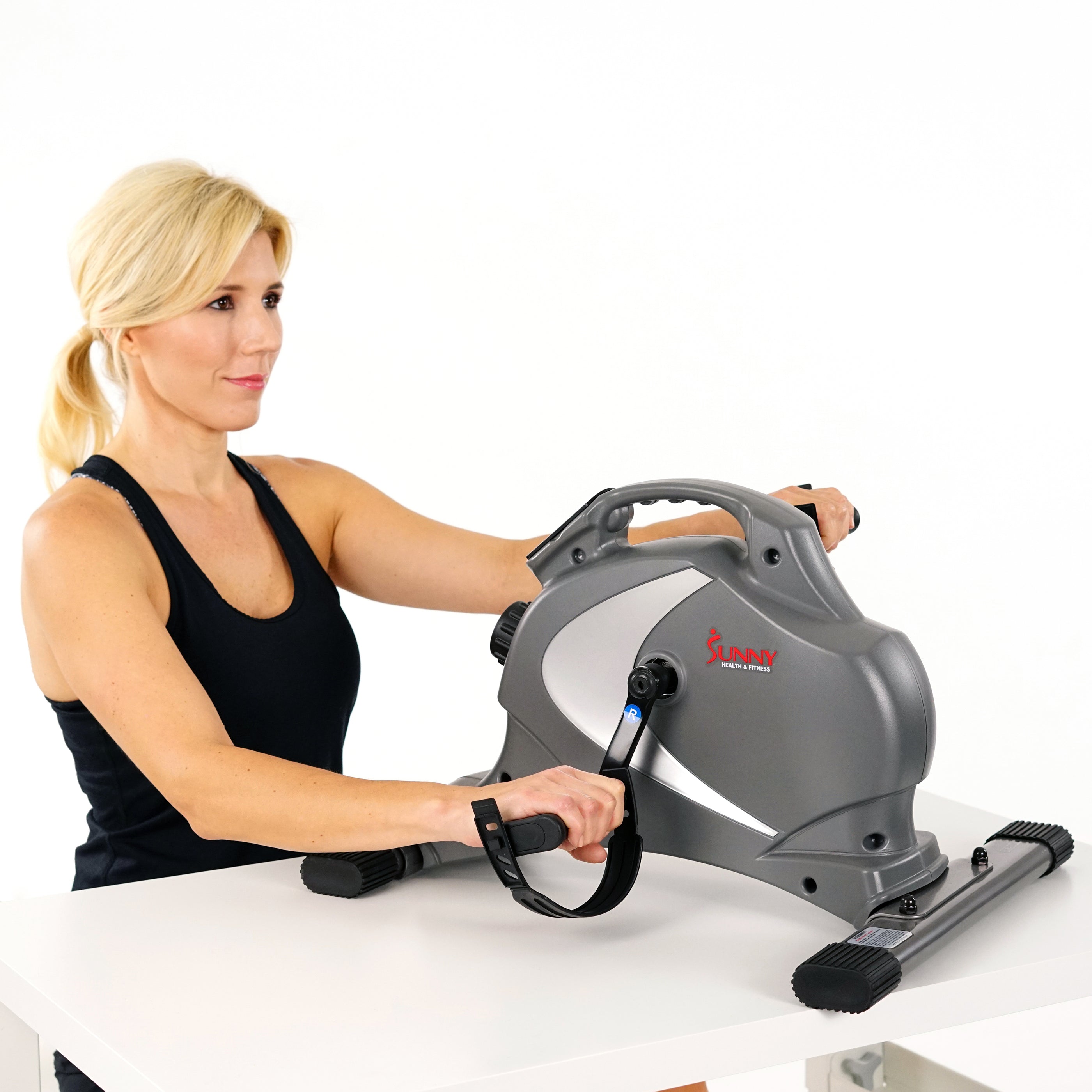 sunny health and fitness mini exercise bike