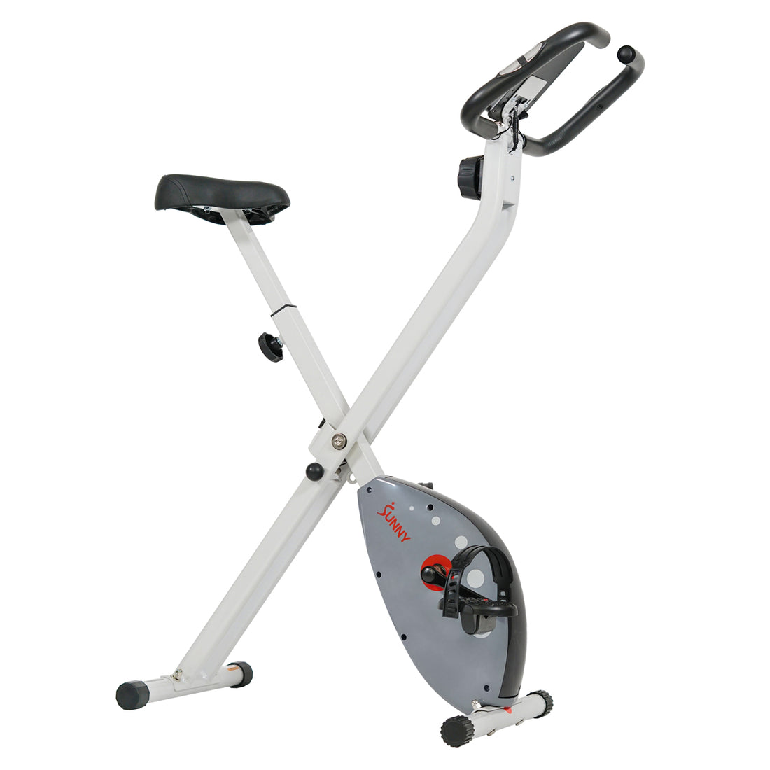 Foldable Exercise Bike Space Saving Stationary Bike | Sunny Health and ...