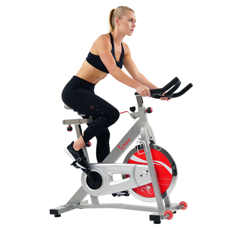40 lb Flywheel Belt Drive Stationary Pro Indoor Cycling Bike