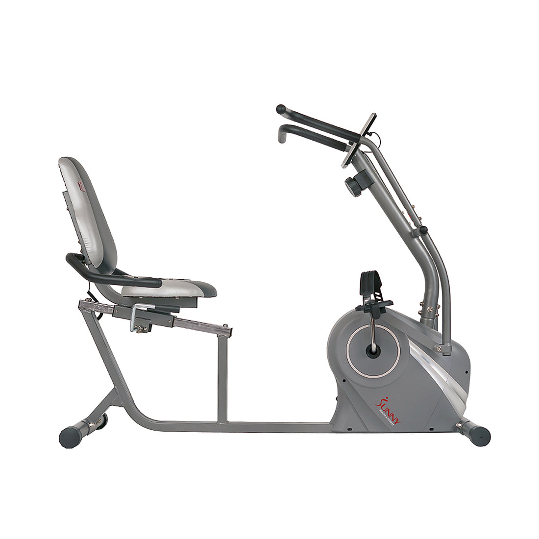 Stationary Cross Trainer Recumbent Bike with Arms Exerciser | Sunny ...