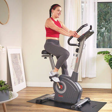 Elite Smart Upright Exercise Bike | Sunny Health & Fitness | Sunny ...