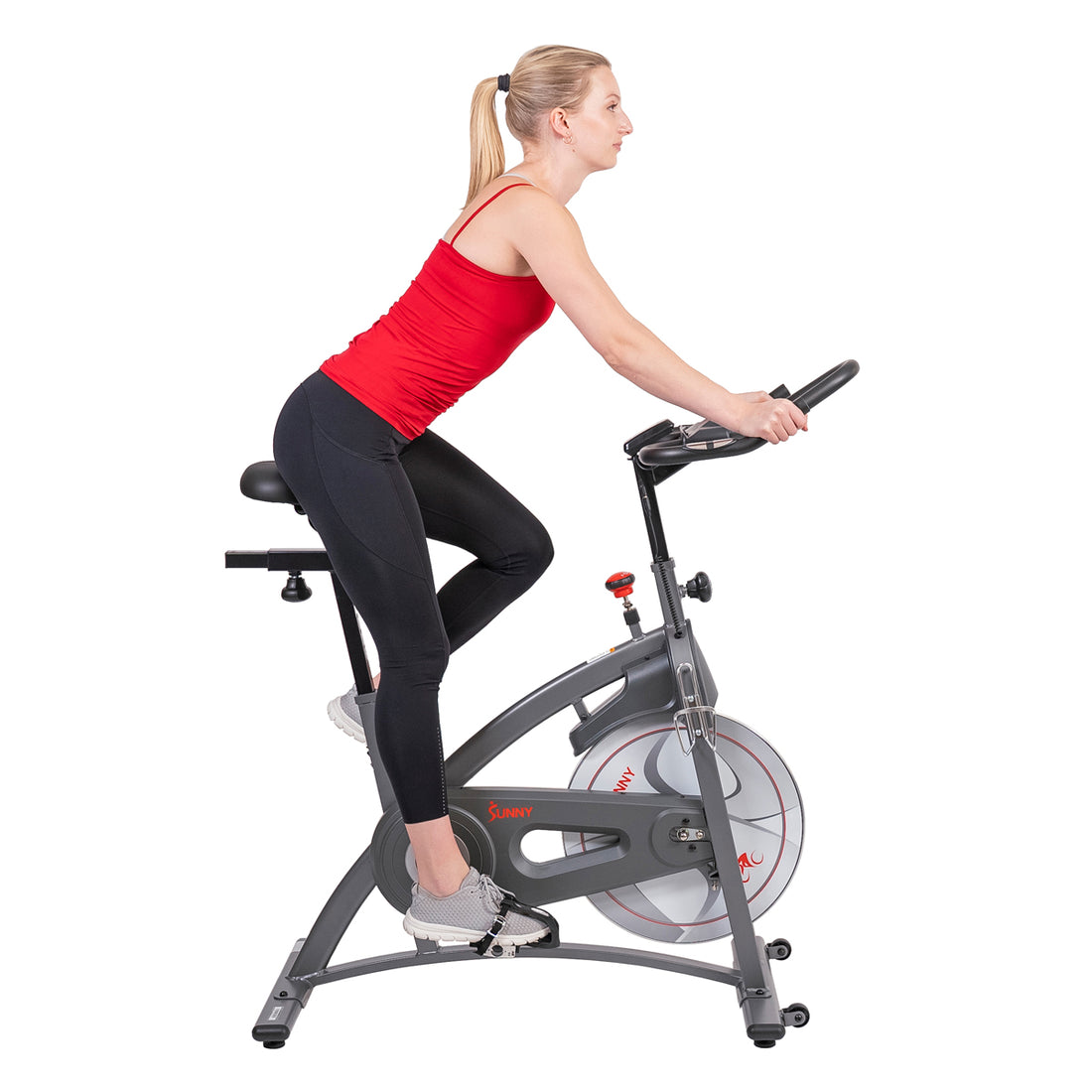 Endurance Belt Drive Magnetic Indoor Exercise Cycle Bike | Sunny Health ...