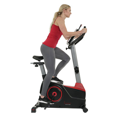 Evo-Fit Stationary Upright Bike with 24 Level Electro-Magnetic Resista ...