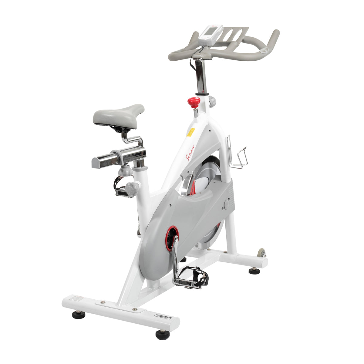 Spinning Ride Indoor Cycling Bike Belt Drive, White, Exercise Bikes -   Canada
