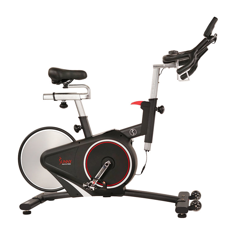 Magnetic Rear Belt Drive Stationary Bike with Cadence Sensor, High
