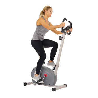 Upright Magnetic Resistance Exercise Bike | Sunny Health and Fitness