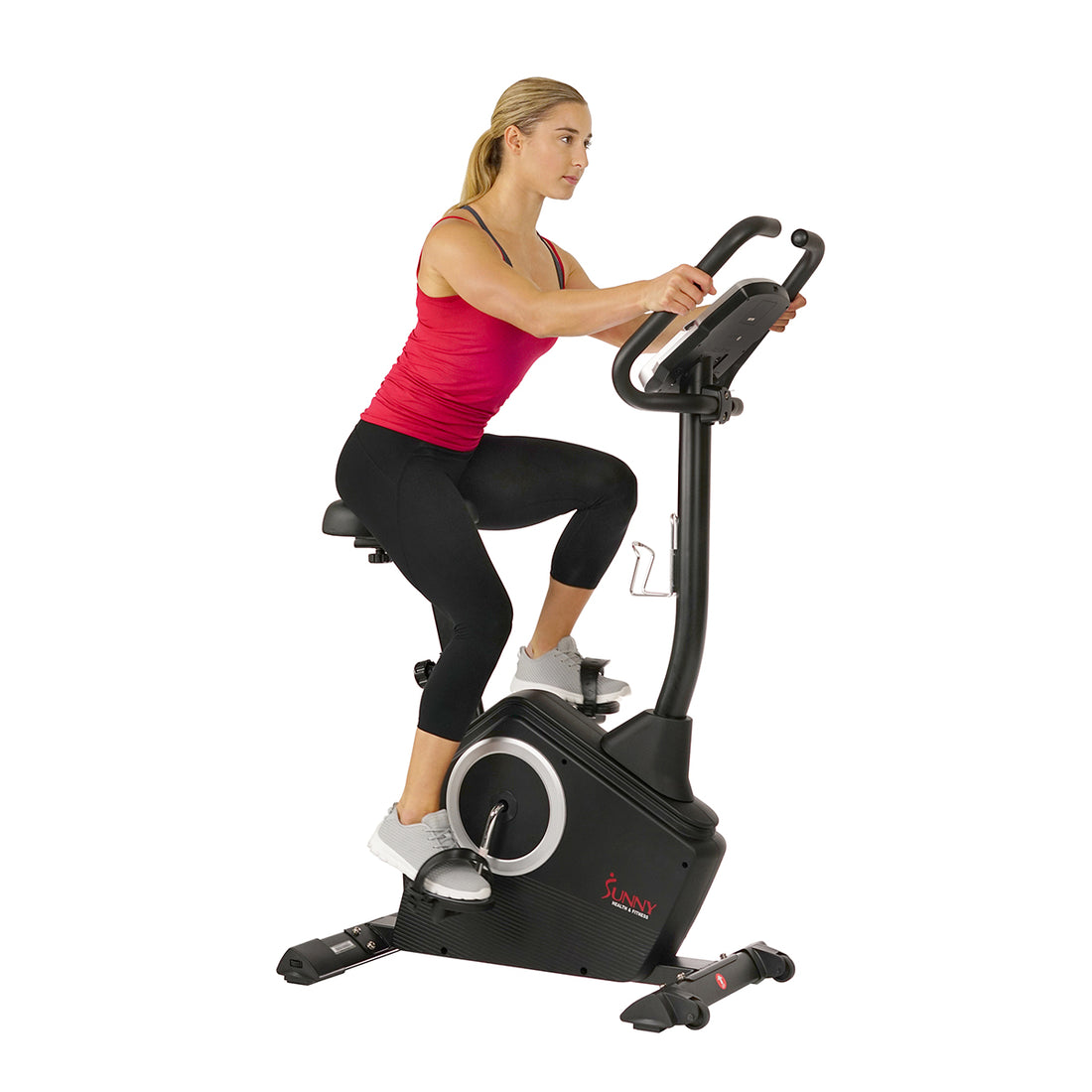 exercise bike with pulse monitor