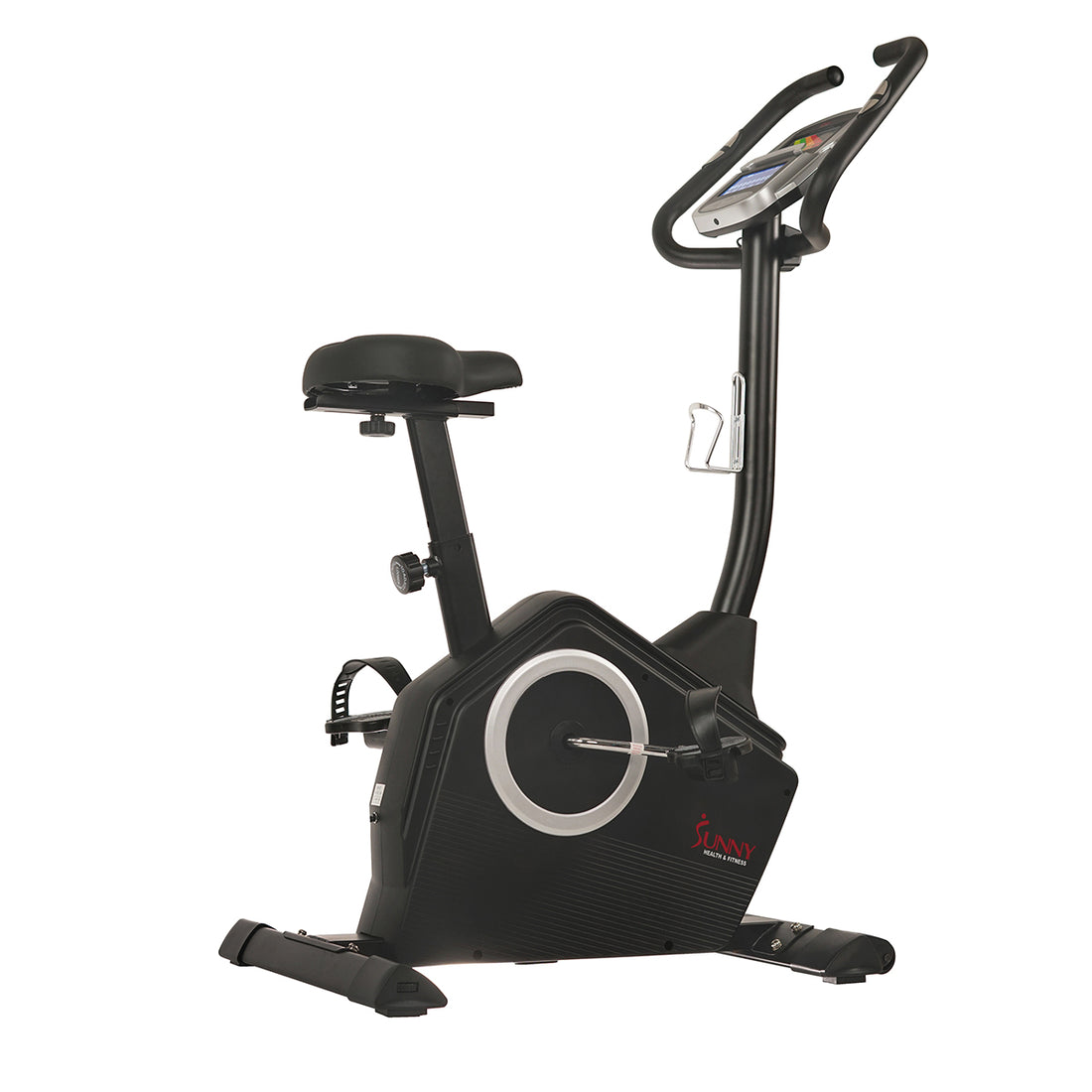 Magnetic Upright Programmable Exercise Bike w/ Heart Rate Monitor ...