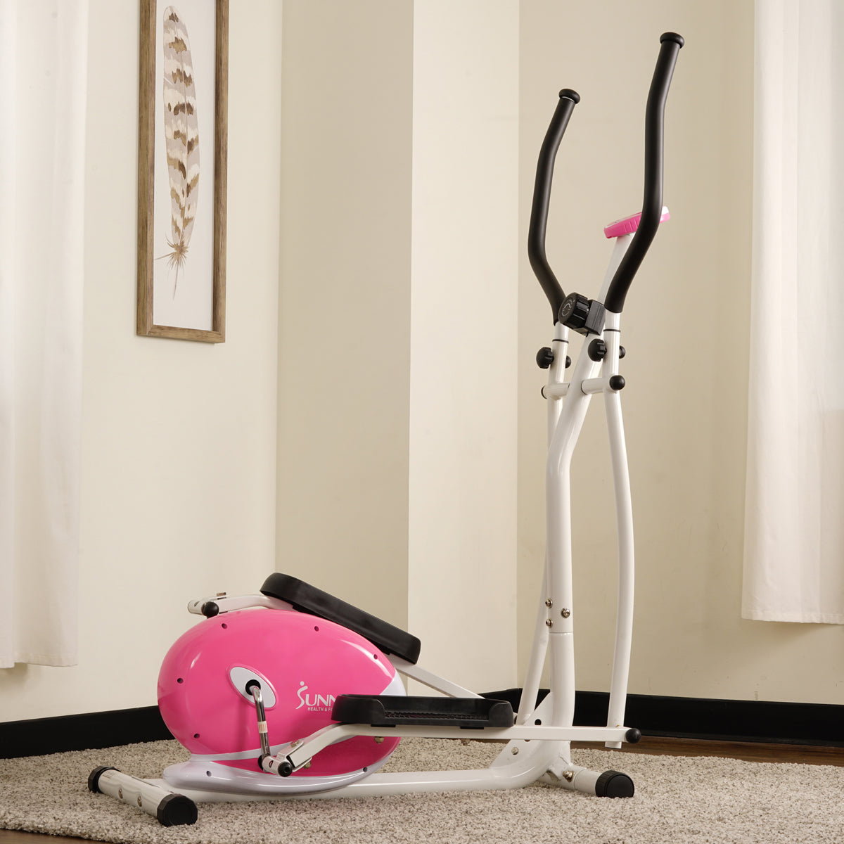 Sunny Health & Fitness Pink Under Desk Elliptical Machine - P2030,  Elliptical Trainers -  Canada