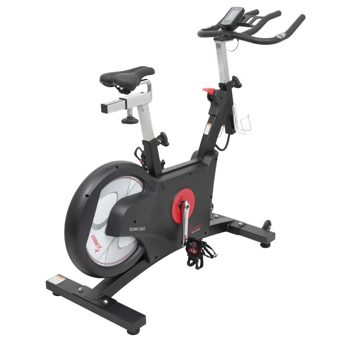 Kinetic Rear Flywheel Drive Indoor Cycling Bike | Sunny Health and Fitness