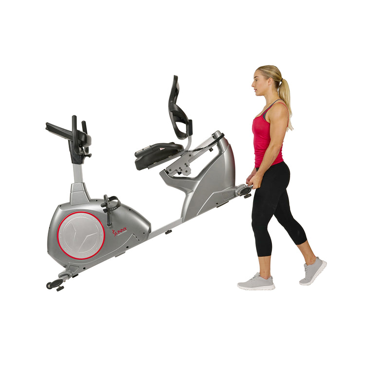 Recumbent Bike Exercise Bike, Self-Powered Cycling for USB Charging Function
