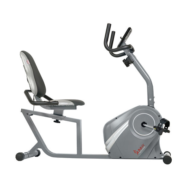 Magnetic Recumbent Bike with Soft Support Seat