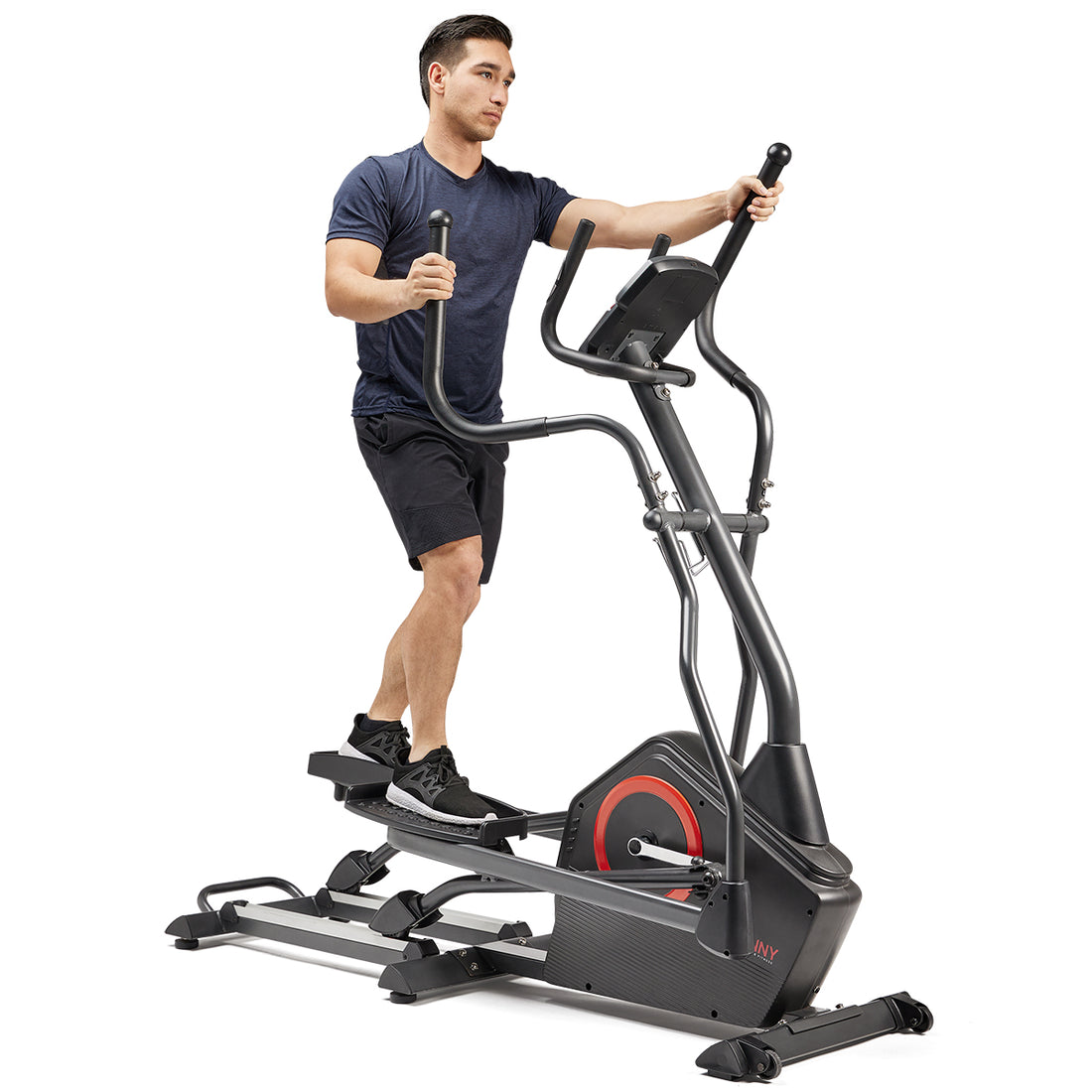 Elliptic Exercise Smart Premium Extra Long Stride Length Programmable Electro-Magnetic ...