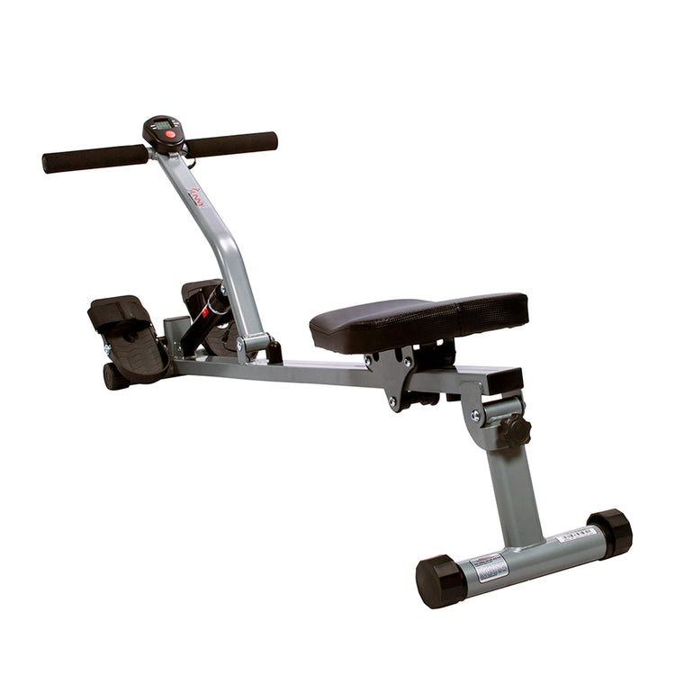 12 Adjustable Resistance Rowing Machine Rower w/ Digital Monitor