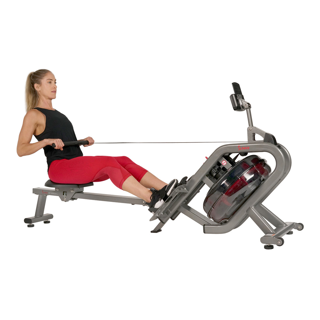 Phantom Hydro Water Rowing Machine | Sunny Health & Fitness