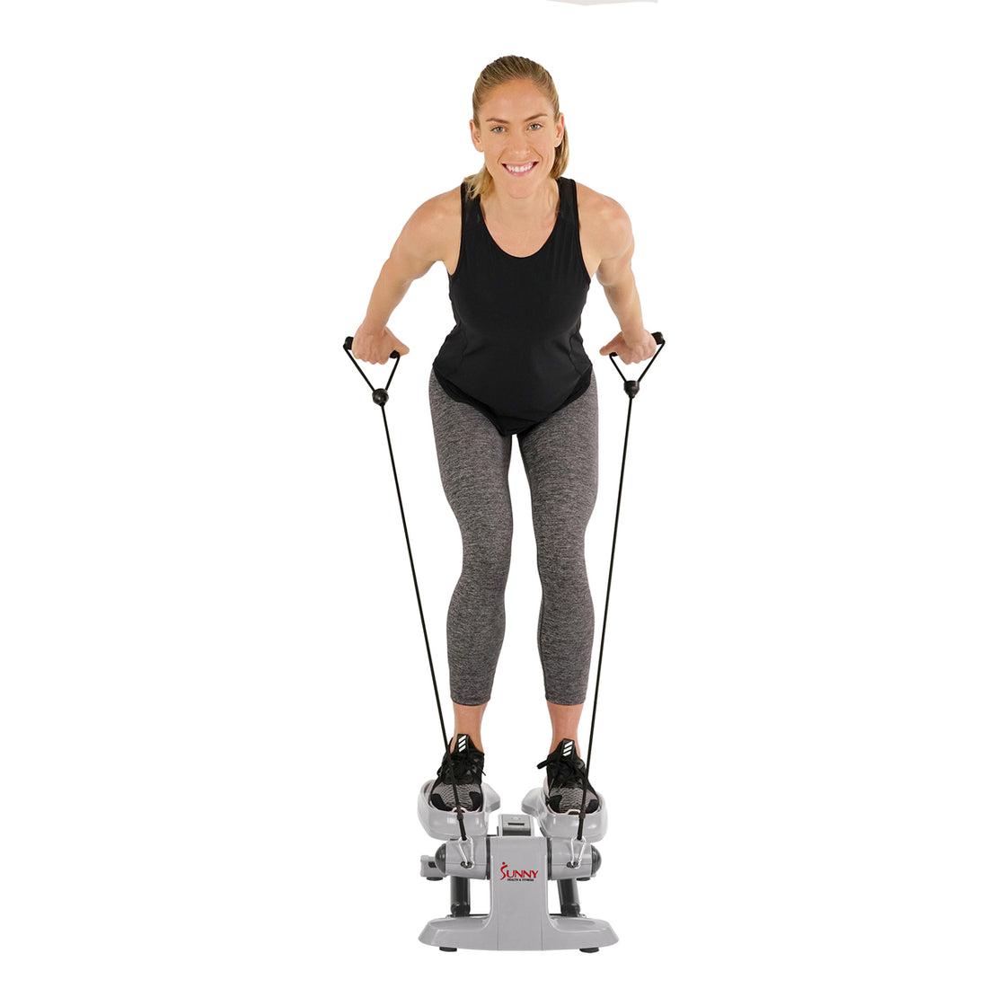 Versa Stepper Exercise Machine Step, Wide NonSlip Pedals w/ Resistanc Sunny Health and Fitness