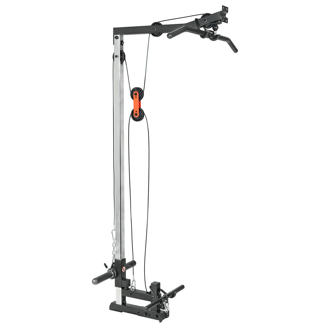 Lat Pulldown Pulley System Attachment for Power Racks | Sunny Health ...