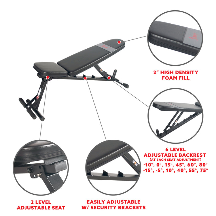 Adjustable Workout Bench Utility Weight
