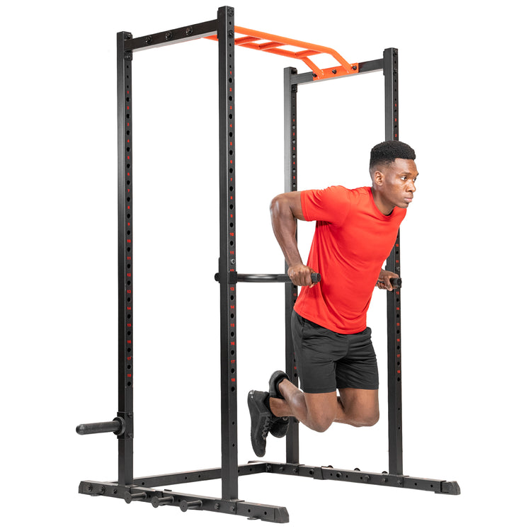 Dip Bar Attachment for Squat Racks and Power Cages